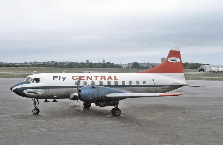 K443 Fly Central CV240 N74855 MKC June1963