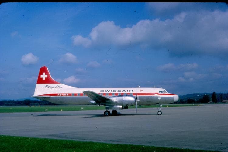 HB-IMN SWISSAIR CONVAIR CV 440 